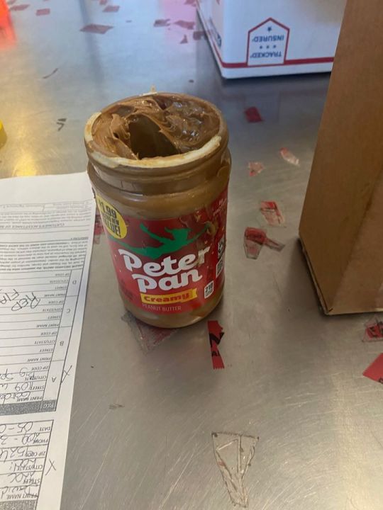 Cocaine found stuffed inside a jar of peanut butter, police say