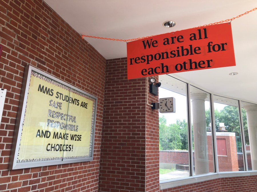 Marietta Middle School entrance