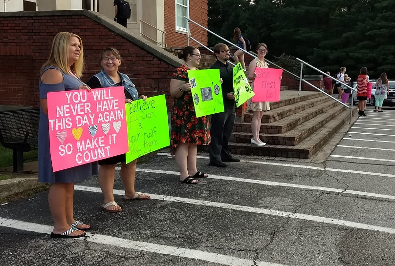 Marietta MS first day of school