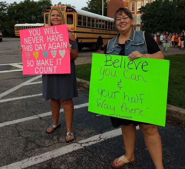 Marietta MS first day of school