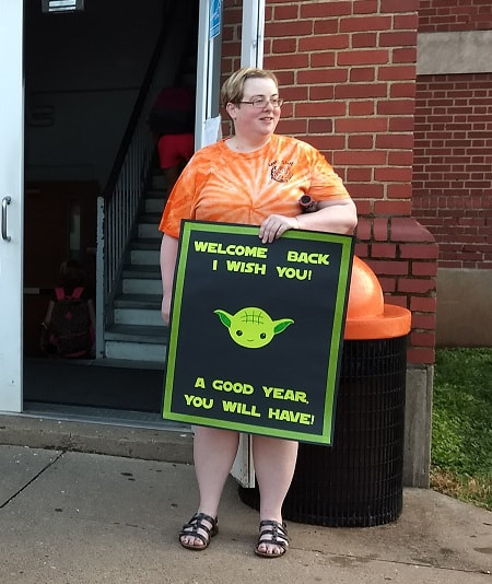 Marietta Middle School first day of school