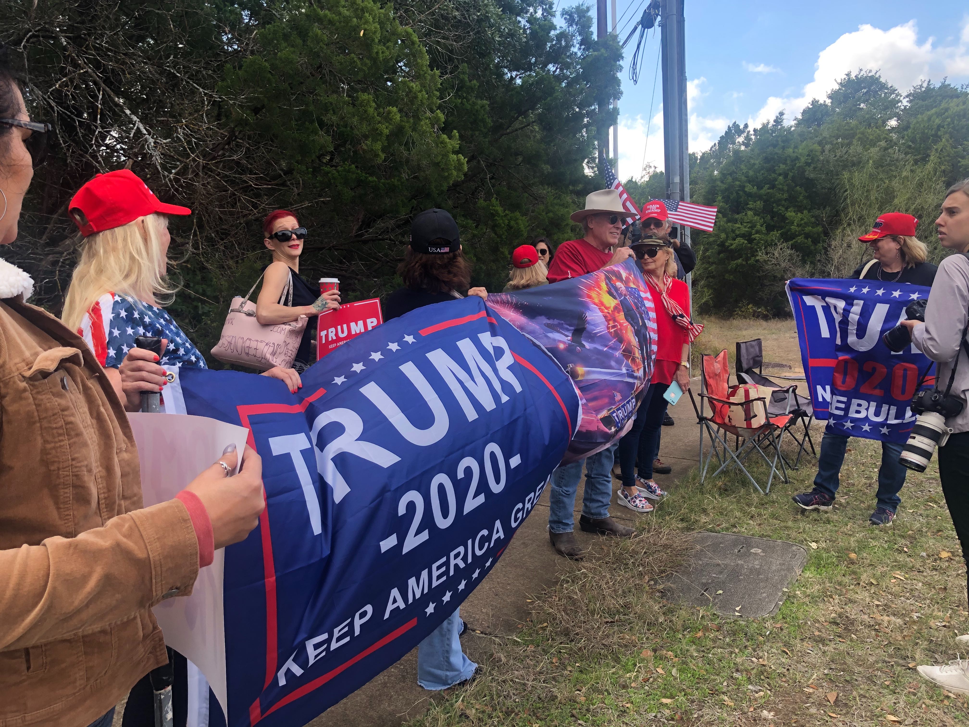 Trump Victory Trump supporters (KXAN Photo/Kaitlyn Karmout)