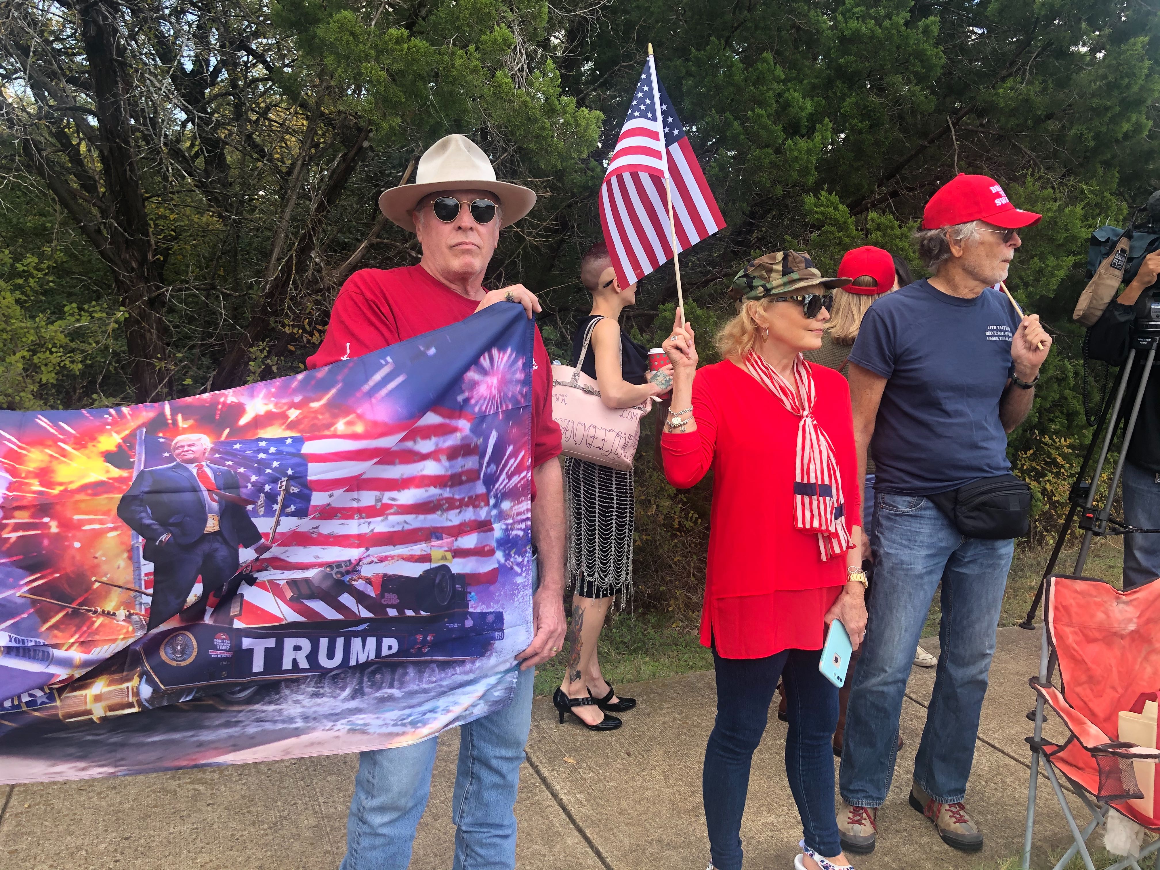 Trump Victory Trump supporters (KXAN Photo/Kaitlyn Karmout)