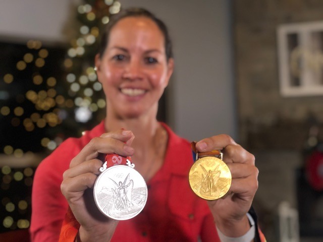 Cat Osterman Olympic medals 11720