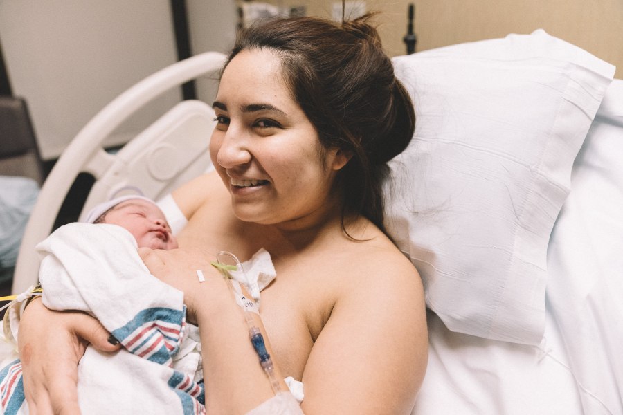 Kent Alan Silva, first baby born at Ascension Seton Medical Center Austin in 2020 (Hello&Co. Photography Photo)