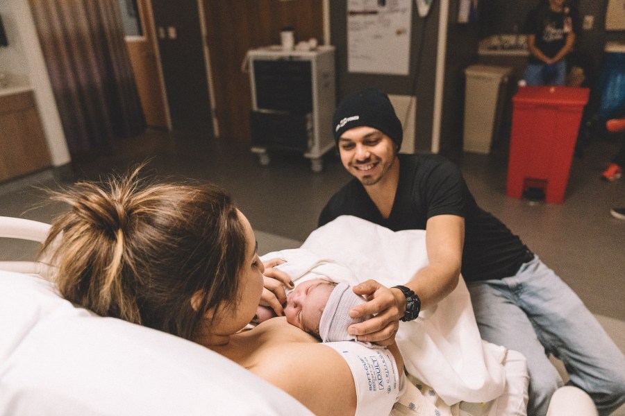 Kent Alan Silva, first baby born at Ascension Seton Medical Center Austin in 2020 (Hello&Co. Photography Photo)