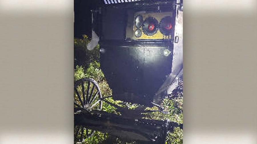 Two Amish males abandon horse buggy while DUI